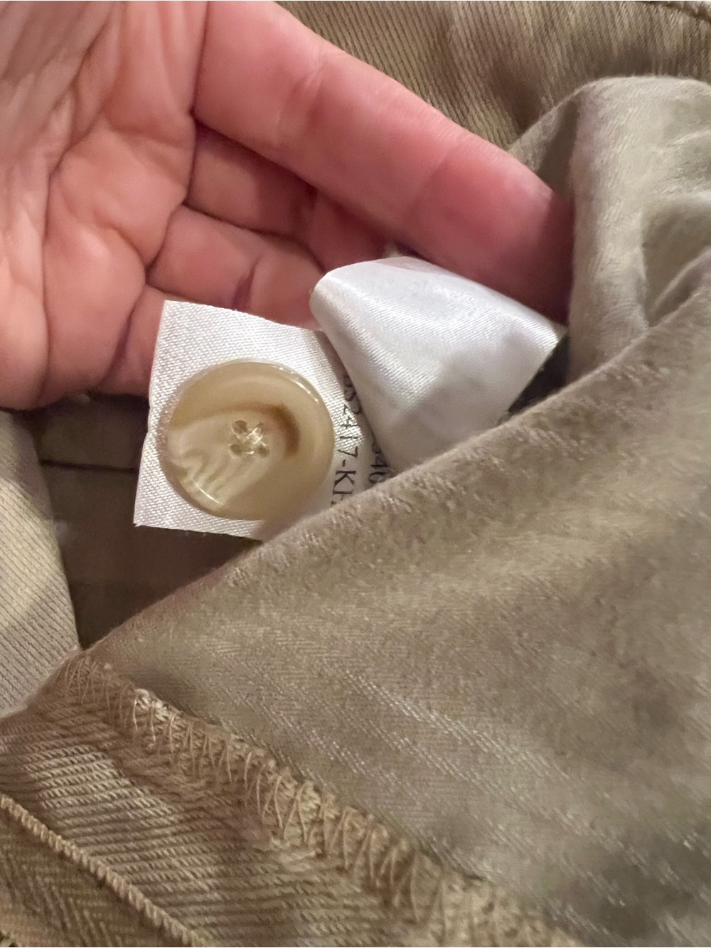Women’s FAHERTY COASTLINE KNIT CHINOS BEIGE TAN KHAKIS STRETCH CASUAL SIZE 4 - Picture 9 of 12